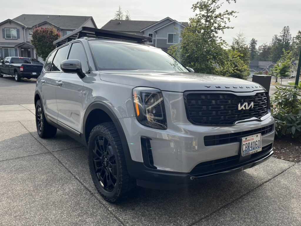 Kia Telluride after exterior detail